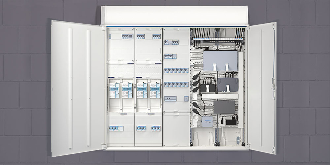 Technikzentrale bei Elektro Rieper GmbH in Schwalmstadt