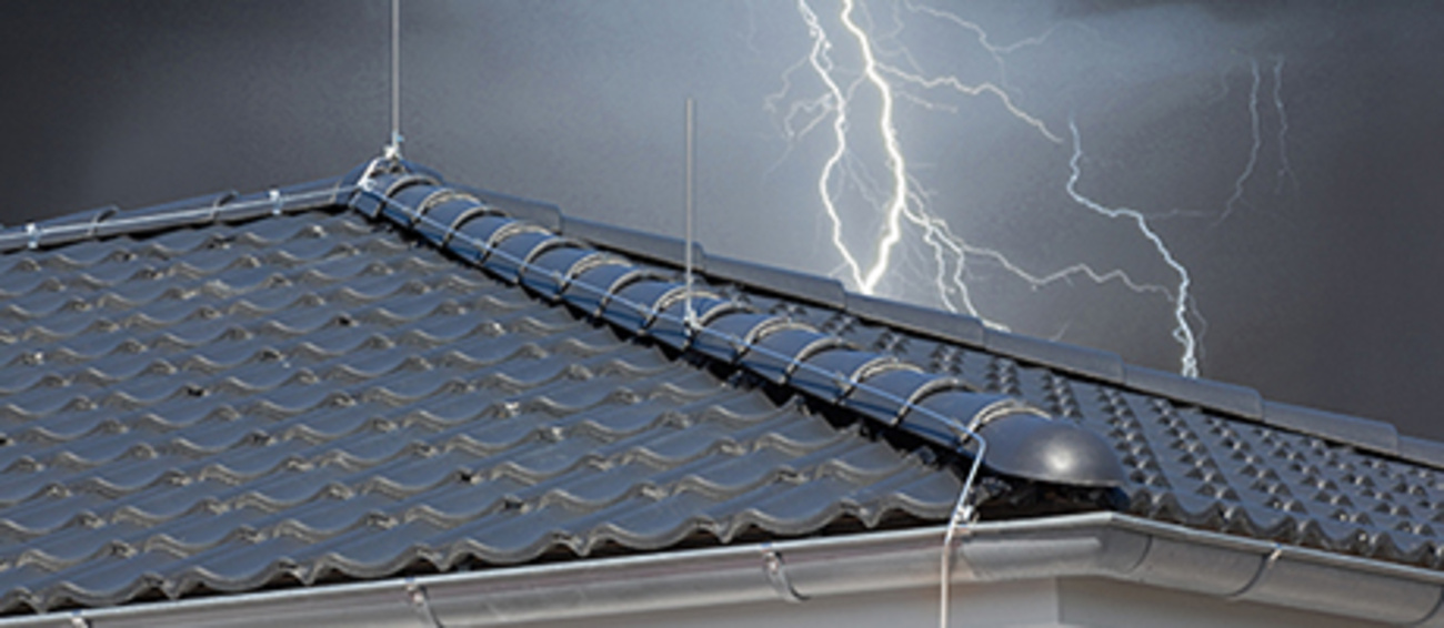 Äußerer Blitzschutz bei Elektro Rieper GmbH in Schwalmstadt
